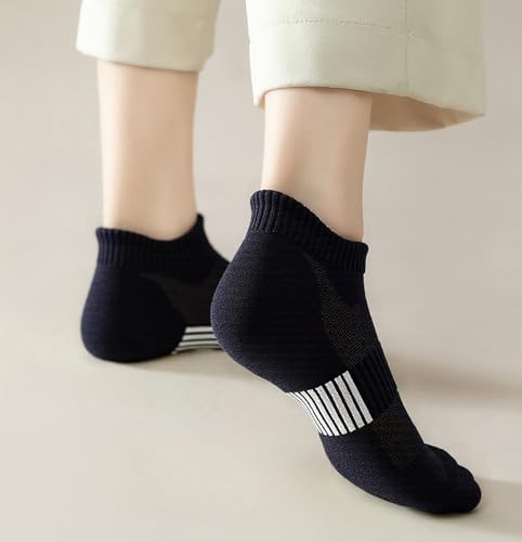 Image of 12-20 Pairs Athletic Ankle Socks for Women Breathable Low Cut Running Cushioned Moisture Wicking for Sport Traveling