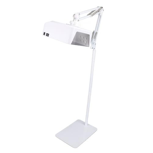 UV do ż do Paznokci 48 W, 39 Diod LED, Obrotowa do Suszenia Paznokci z Timerem, Akumulator, Składany Stojak, Trwała Bate