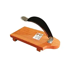 MGVB Water Resist Vegetable Cutter/Vili/Pahsul/Darati/Boti/Aruvamanai/Kathipeeta (Iron Blade, 12x6 inch)
