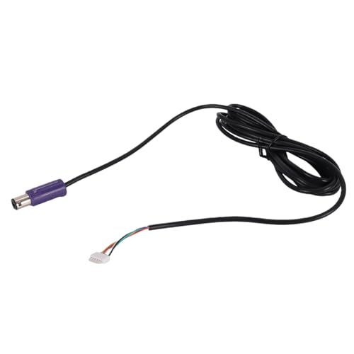 DUZEPA 2 Stück 10 Fuß Ersatz-Reparaturkabel für Spielkonsolen-Controller mit 6 Header-Pins, kompatibel mit GC NGC-Controller