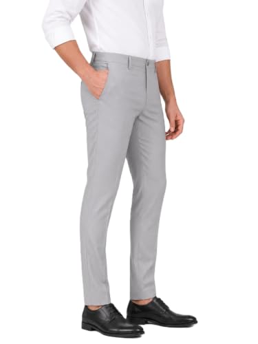 Image of Mens Formal Pant | Comfortable Cotton Trousers for Office and Business Wear