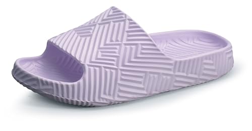 Image of Weweya Slides for Women and Men - Bathroom Shower Shoes - Non Slip House Slippers - Lightweight Beach Sandals
