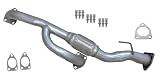 Direct Fit Exhaust Replacement Flex Y Pipe Repair Kit W/Gaskets Hardware Compatible with 2004-2008 Acura TL 3.2L | 2007-2008 TL Type-S 3.5L, 2003-2007 Honda Accord 3.0L V6 - ONExhaust