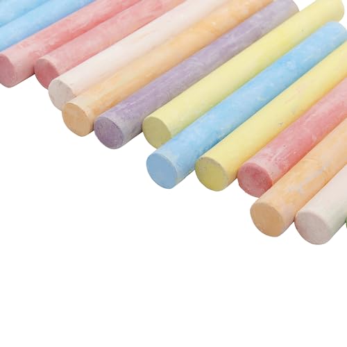 Cra-Z-Art Colored Chalk Sticks Bulk Pack, 16 Count (Pack of 24), 384 Total Sticks, Non-Toxic Sidewalk & Chalkboard Chalk for Kids, Classroom Art Supplies by Cra-Z-Art - Image 3