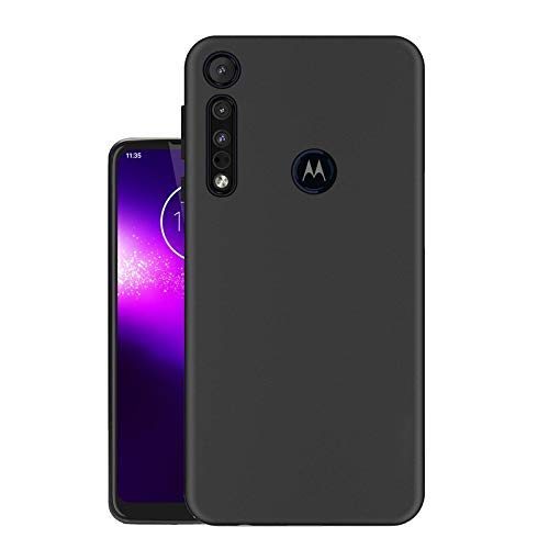 FITSMART Silicon Flexible Back Cover For Motorola One Macro, Black (B084GTJQCF) Amazon Price History, Amazon Price Tracker