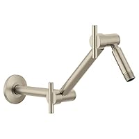 Moen S133BL Braccio Doccia Premium - Nero Opaco, Lunghezza 20,3 Cm, Raccordo 1/2" - 2