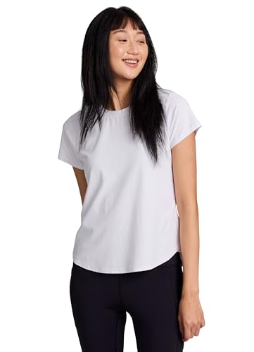 T-shirt d'entraînement de sport femme RBX Active maillot manches courtes col rond