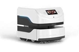 Psycatalyst Studios AI-Powered Snail Sweeper: 3-in-1 Automatic Robotic Sweeper with Mopping & Scrubbing