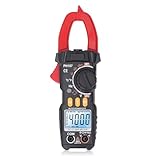 Digitales Zangenmessgerät, 6000 Zählungen, T-RMS-Multimeter, Auto-Ranging-Voltmeter, Amperemeter mit AC/DC-Strom und Spannung, NCV/stromführender Draht, Einschaltstrom,
