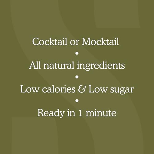 SAYSO Honey Rosemary Moscow Mule | The Original Craft Cocktail Tea Bag Mixer (Steep in Vodka & Cold Water, Enjoy in 1 Min) or Skip the Spirit for Mocktail | All Natural, Certified Gluten-free &