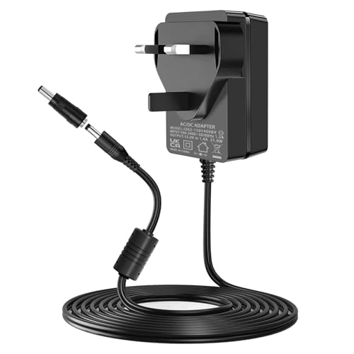 15V AC Adapter for Litter-Robot II 2 Bubble, Open Air Self Cleaning Litter Box Power Cord, Cat Kitty Litter Box Power Supply