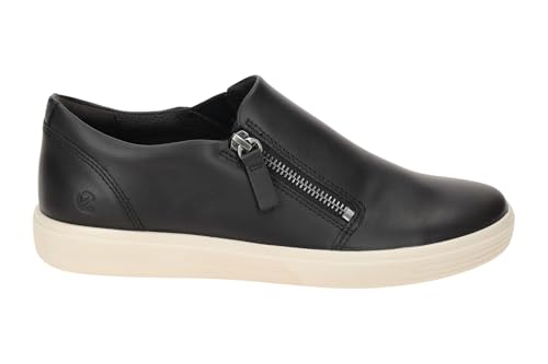 ECCO Women's Soft Classic Side Zip Sneaker2