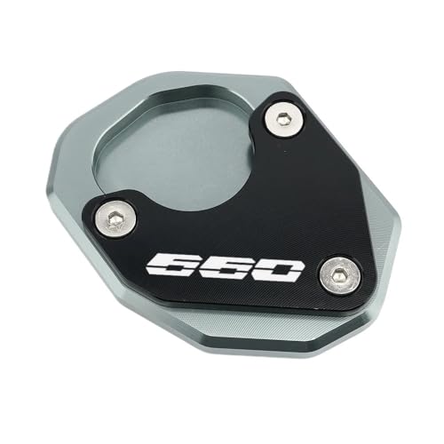 Extension plaque béquille Trident avec base élargie antidérapante CNC aluminium