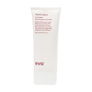 Evo Liquid Rollers Curl Balm – Hair Styling Balm – Enhances Natural Curls, Protects Frizz & Improves Overall Condition