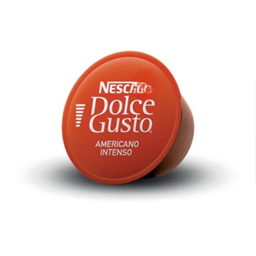 Image of Dolce Gusto Americano Intenso Coffee Pods, 16 Capsules Intensity 8, 160g (Imported)