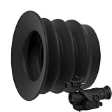 Schwarzer – Augenmuschel Für Nachtsichtgeräte | Monokular Kompatibel Pvs-14/18 | Verschleißfeste Objektivschutz | Anti- Abdeckung Für Spotting Scope Thermische Kameras