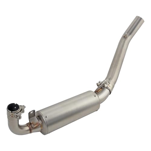 Tube intermédiaire 51mm moto Aprilia GPR250S raccord échappement slip on latéral 2021-2024