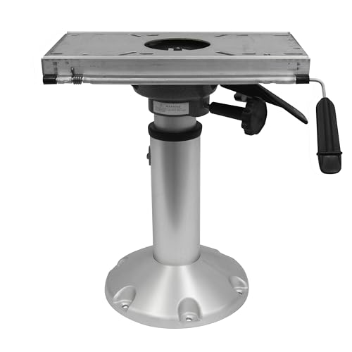 Wise 8WP144 Standard Mainstay Air Power Pedestal with Locking Swivel and Slide,Silver