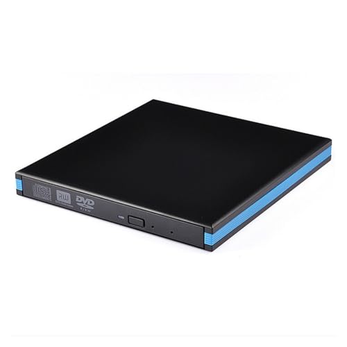 Reproductor Grabador de BLU-Ray USB 3.0 CD DVD Unidad Externa BLU-Ray Lector Grabador Rápido y Conveniente(Nero)