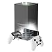 ANSHAWTIY Aluminium Alloy Wall Mount for Xbox Series X Wall Mount Kit for Xbox Series X Accessories with 2 Controller Stand, Ventilation Design Wall Shelf(Black)