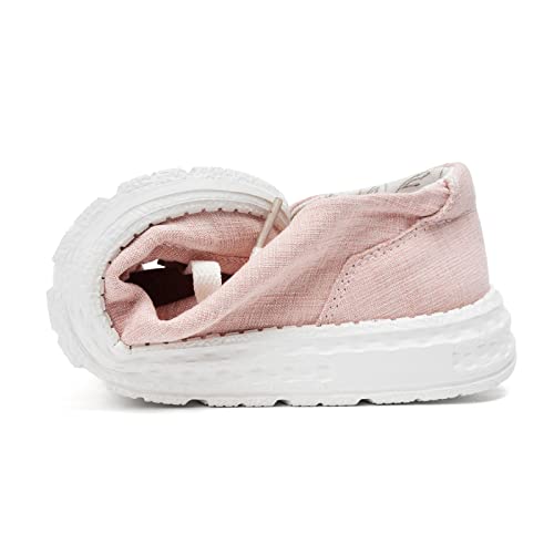 Image of Women's Canvas Loafers, Comfortable Slip-On Walking Shoes