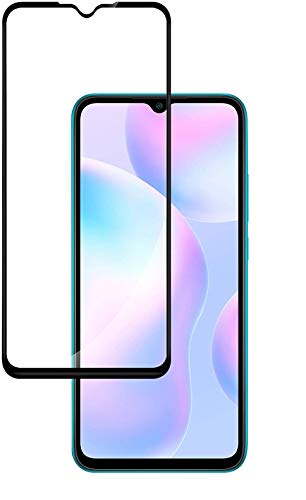 Image of DD SON Premium HD+ Tempered Glass Screen Protector Guard Compatible For Redmi 9 /9A /9i /Poco M2 /M3 /Redmi 9 prime| Edge to Edge Coverage With Easy installation kit for Smartphone