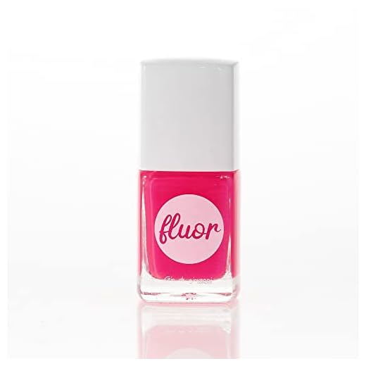 Gio de Giovanni - Esmalte de Uñas Color Fluor Rosa | Esmalte de Larga Duración | Secado Rápido | Acabado Brillante | Cobertura Perfecta