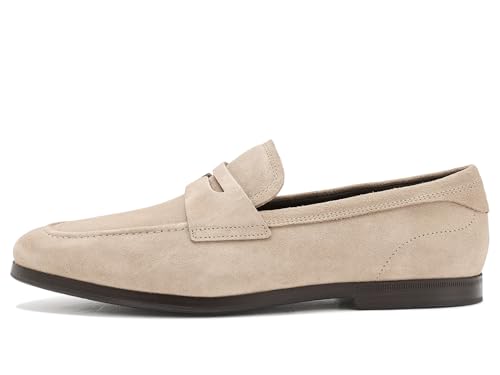 Cole Haan Men's Wyeth Grand Penny Loafers, Dark Latte Suede/Dark Natural, 10-M US by Cole Haan - Used condition - Image 4