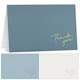 Beautiful Thank You Cards Set of 30 With Envelopes and Stickers - Elegant Blank Cards For Personalized Notes - Perfect Bulk Stationary Set For All Occasions incl. Weddings, Business & Baby Showers