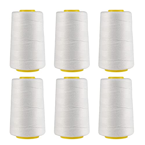 6 rollos de hilo de coser resistente para bolsas miniatura 1