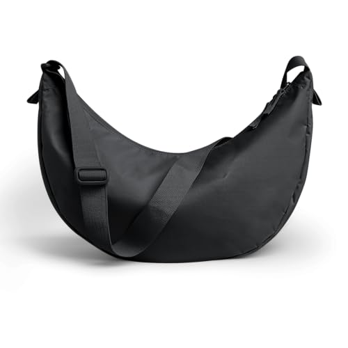 GOT BAG Moon Bag Large | Umhängetasche Halbmond Wasserabweisend| Stylische Crossbody Bag mit verstellbarem Gurt