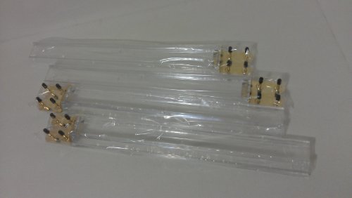 CNH Mah Jong Racks, Clear Lucite 18" Racks