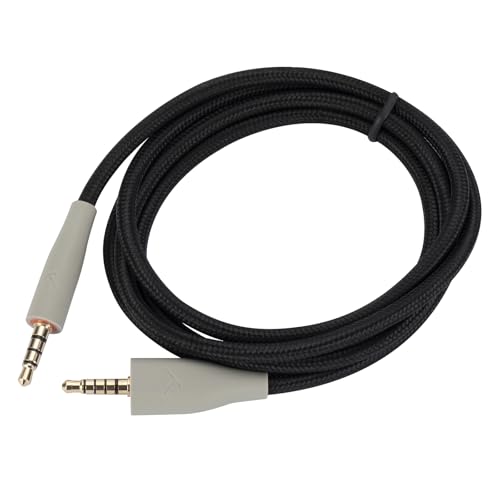 Alphatec MMX100 Replacement Cable, Compatible with Beyerdynamic MMX100 gaming headset, 3.5mm Headsets Aux Cord, 3.9 Ft (1.2 meters), Black