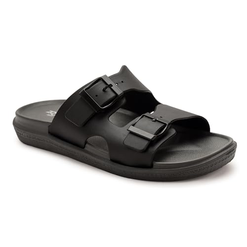 Image of Zoom Shoes FLTM04 Men's Sandals With Adjustable Buckle Strap Ultra Soft & Flexibility Anti Skid Comfortable Waterproof Daily Sandals for Men