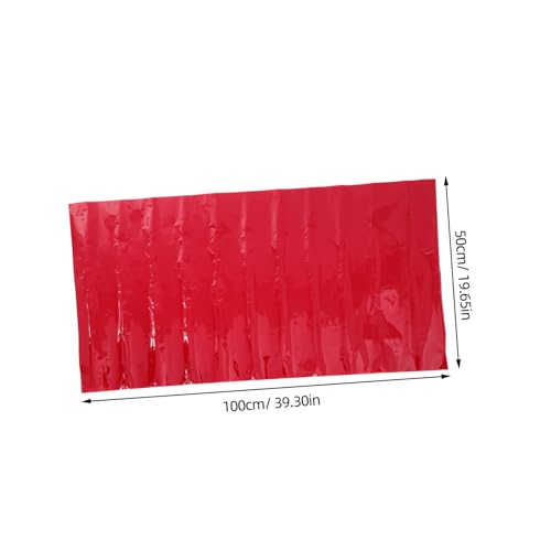 KONTONTY Stwórz Zabawny Efekt Zachodu Słońca 50 Cm X 100 M Czerwona Folia Nakładkowa Przezroczysta Folia Na Scenę