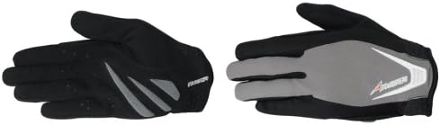 Avenir Serious Long Finger Cycling Gloves (Dk Grey/Lt Grey, Small)