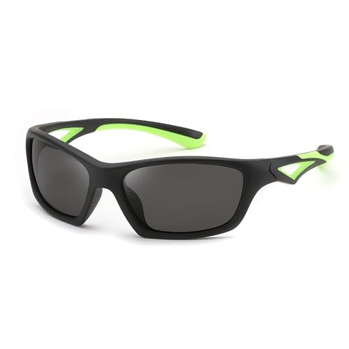 FEISEDY Kids Polarized Sunglasses TR90 Sports Cycling Glasses UV400 for Boys Girls Age 3-10 B0160