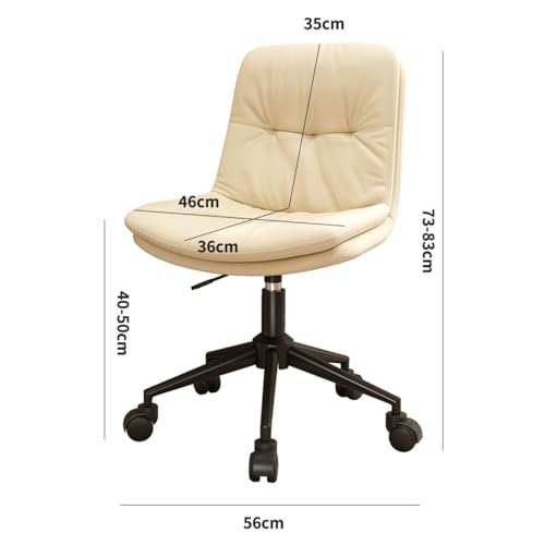 Chaise de bureau ergonomique pivotante à 360° et ajustable
