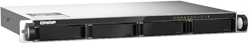 Miniatura 21 de QNAP NAS de alta velocidad de 4 bahías para montaje en rack de corta profundidad con SSD M.2 NVMe, CPU Marvell Octeon Quad Core, memoria DDR4 de 4