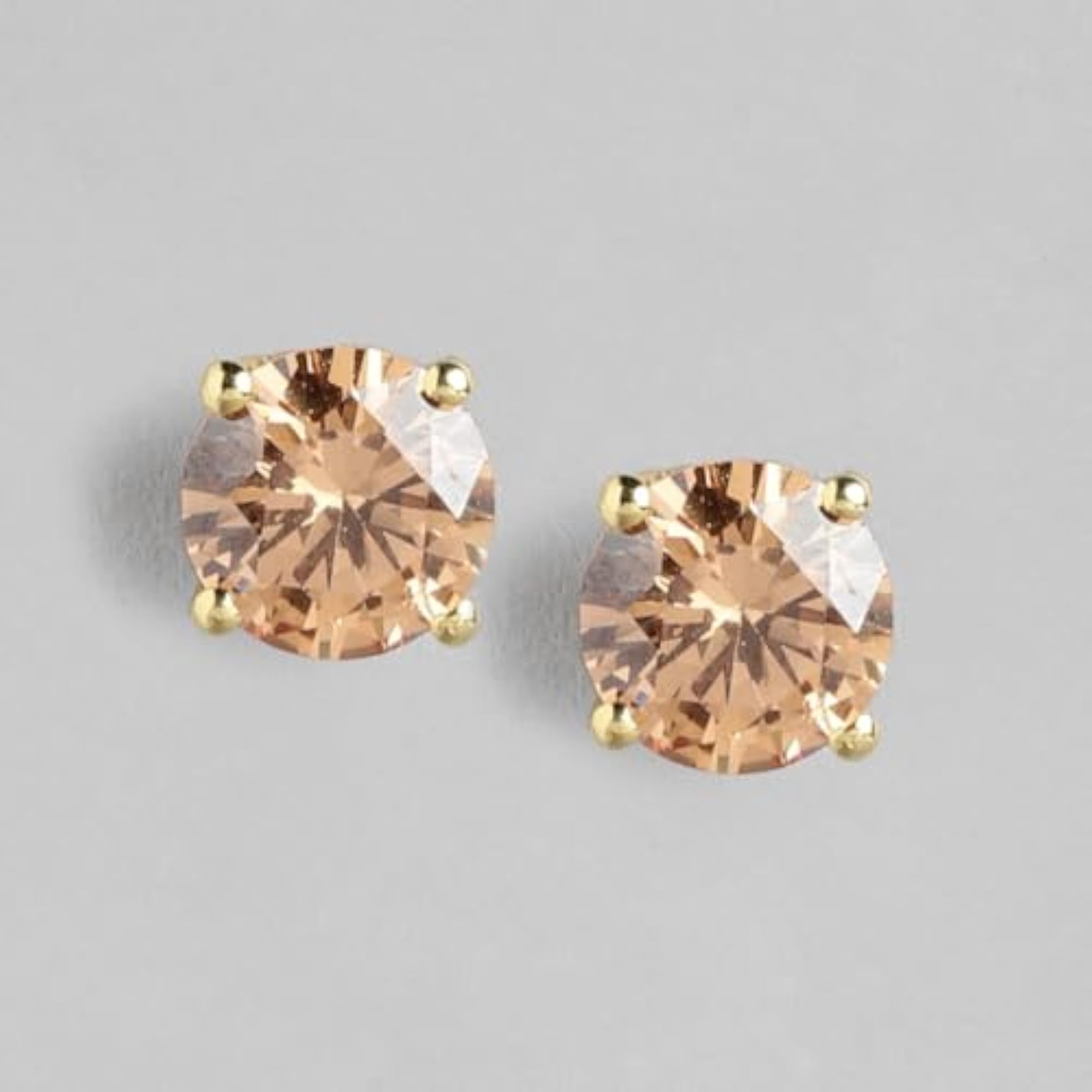 925 Sterling Silver Solitaire Stud Earrings Gift for Girls