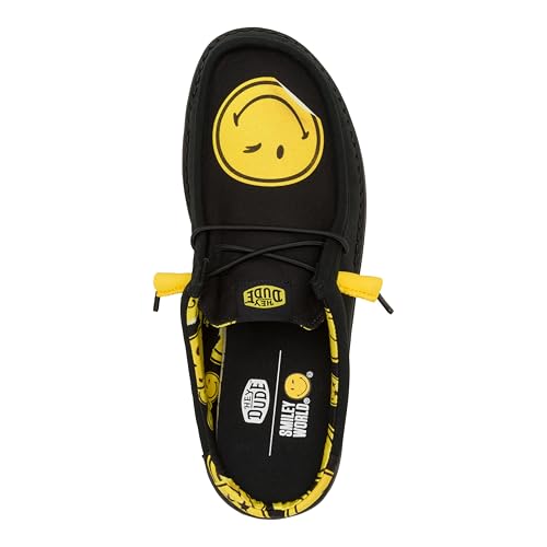 HEYDUDE Wally Slip Smiley Men’s Shoes, Men's Slip-on Loafers, Comfortable & Light-Weight2