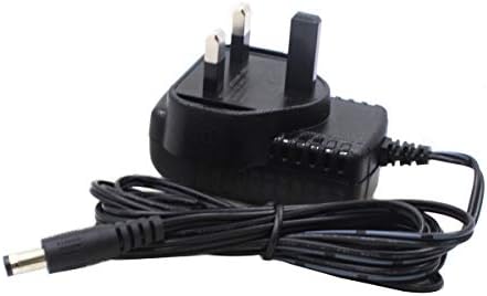 DC 9V 1A Power Supply Adapter, Plug 5.5mm x 2.1mm, Center Positive