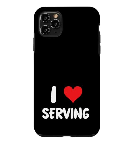 I Love Serving-�{�����e�B�A �{�����e�B�A�T�[�u�T�[�o�[ �t�[�h �X�}�z�P�[�X iPhone 11 Pro Max �p