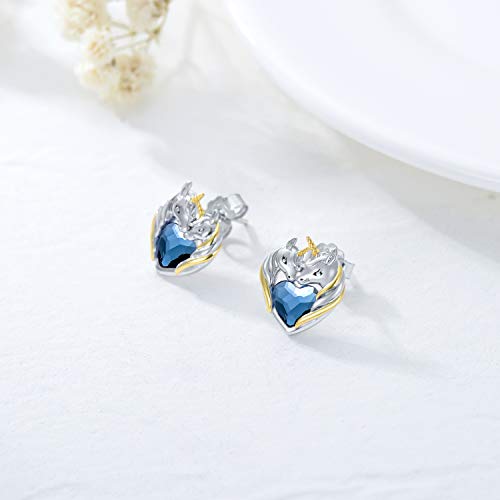 POPKIMI Birthday Gifts for Silver Earrings Sterling Silver Stud Earrings Promise Jewelry Gifts for Women4