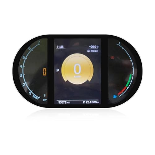 Velocímetros automotrices digitales R56 pantalla HD antirreflejos para MINI
