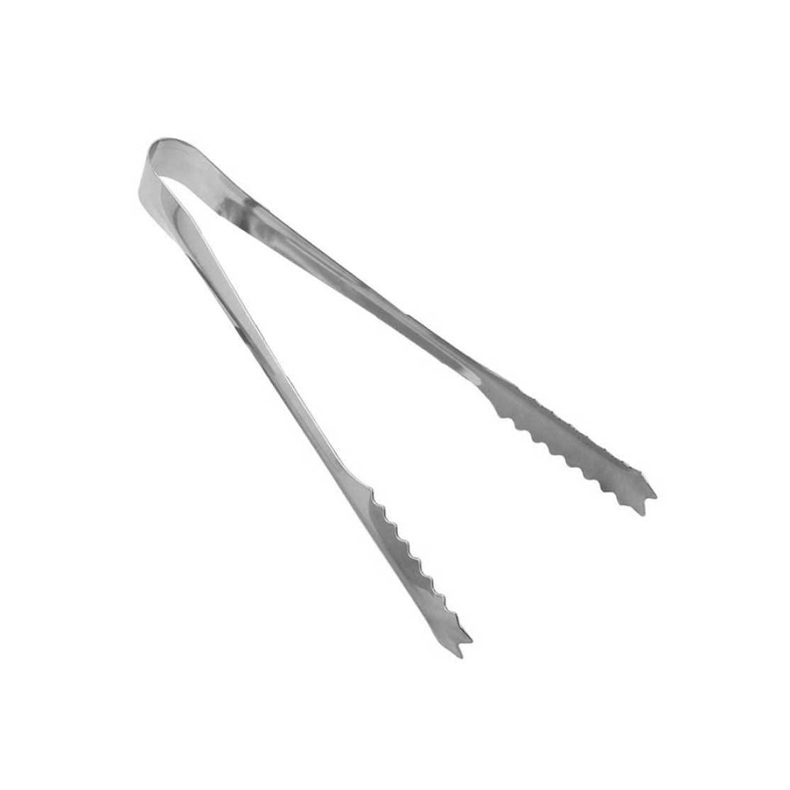 Vistnale Salad BBQ Clamps, Ice Tongs Stainless Steel Sugar Appetizers Serving Tongs Salad BBQ Clamps for Buffet 18cm