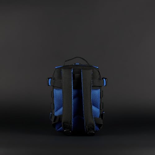 Image of WOLFpak 9L Mini Tactical Backpack (Blue Wolf) | Compact, Small Everyday Carry Bag for Gym, School, Travel | Durable, Water-Resistant Daypack with Molle System and Patch Panel