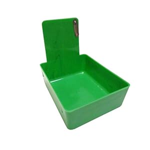 KEYSTONE – Classic Lab Work Pans – Green w/Clip – 12pk – Made in USA – K# 7000375 – [ cajas para laboratorio con Broche metalico – Verde – ] 034-7000375 Us Dental Depot