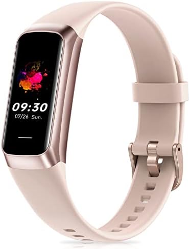 Zeacool Fitness Tracker, Activity Trackers,Smart Watch with 1.10” AMOLED Touch Color Screen,5 ATM Waterproof Step Counter for Walking,Heart Rate Monitor,Sleep Monitor for Women Men