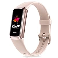 Zeacool Fitness Tracker Smartwatch Herren Damen, IP68 Wasserdicht Fitnessuhr, Aktivitätstracker mit 24h Herzfrequenz, Schlaf, Blutdruck Monitor Schrittzähler Uhr Sportuhr für iOS Android (Rosa)
